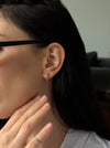 Сережки тонкий ланцюг